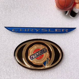 克莱斯勒中网标 Chrysler 300C车标前标大捷龙后尾标镜面汽车标贴