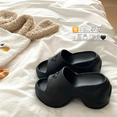 透气厚底拖鞋 8cm大长腿 软软踩屎感ins夏季 女外穿沙滩防滑凉拖