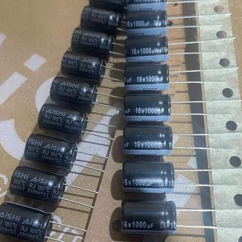 议价16v1000uf 10x16 艾华AISHI排带电解电容高可维修
