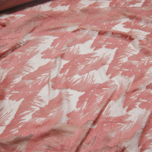 宽幅山峰感真丝顺纡刺绣汉服连衣裙旗袍桑蚕丝服装 布料面料