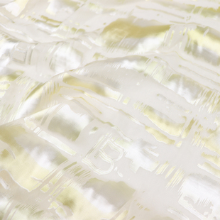 不规则方块 字母 真丝烂花绡旗袍连衣裙桑蚕丝服装布料面料