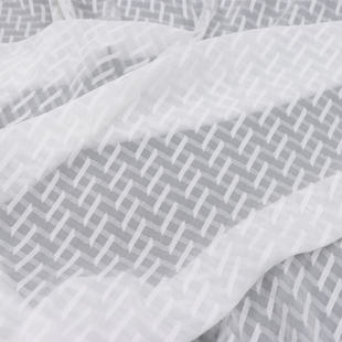 宽幅白色顺纡底真丝剪花绡连衣裙上衣旗袍桑蚕丝服装布料面料