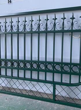 户外锌钢隔离护栏庭院小区学校防护幼儿园铁艺围栏铁栅栏围墙栏杆