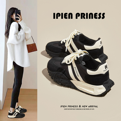 一品公主夏季华夫阿甘鞋老爹鞋女