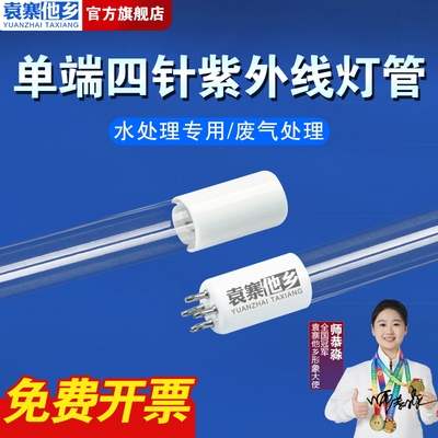 水处理紫外线灯管半潜过流杀菌灯