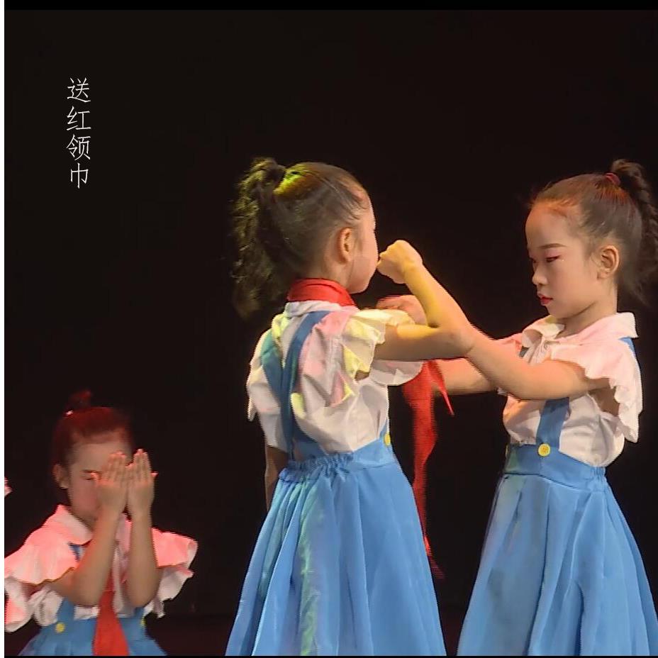 六一儿童演出服红领巾飘扬合唱服毕业班服小学生诗歌朗诵合唱服装