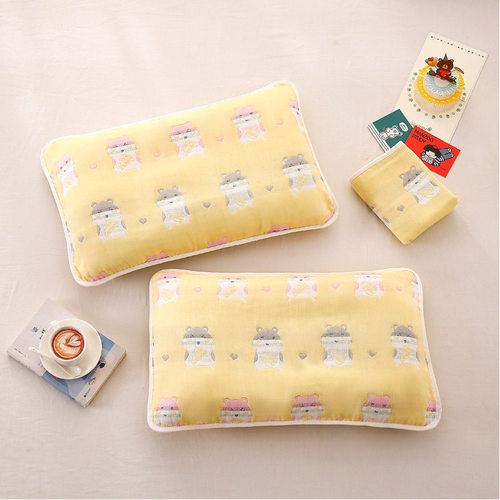 卡通男孩女孩纯棉儿童枕头套单只