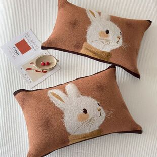 A全棉水洗棉枕巾防滑一对装 加厚枕头垫单人防头油防汗加大52x75