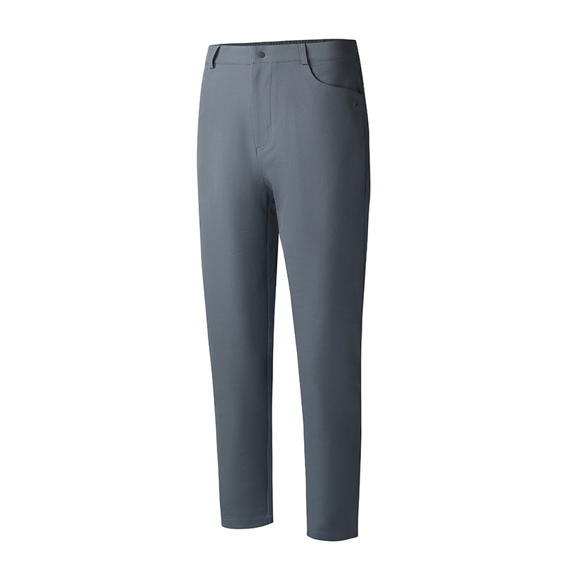 361休闲裤男2025冬季宽松直筒防泼水长裤商务抓绒裤子弹力五袋