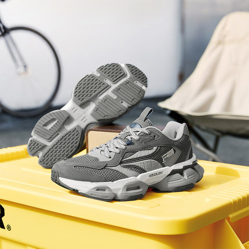 灵眸PRO361度男鞋运动鞋情侣网面透气老爹鞋男士复古休闲鞋子女鞋