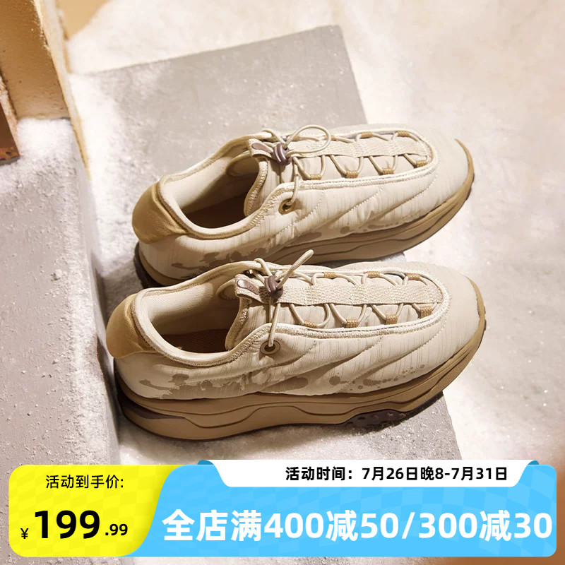 摸鱼鞋361运动鞋男鞋2026夏季加绒加厚保暖棉鞋防水防滑休闲鞋子
