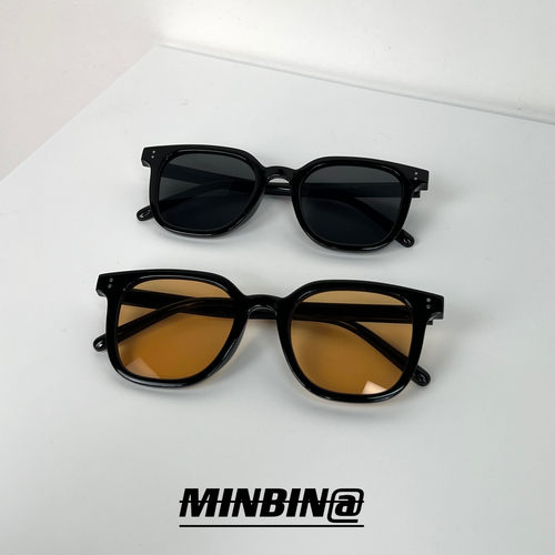 复古茶色墨镜女太阳眼镜男