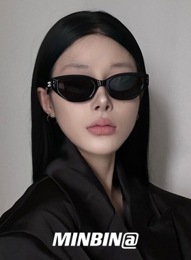 复古猫眼墨镜高级感男女同款