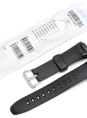 卡西欧G-SHOCK手表配件GW-500F/E/M530A哑光黑色树脂表带