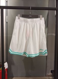 李宁篮球裤男款2024春季新款cba美式专业比赛速干跑步短裤AAPU097