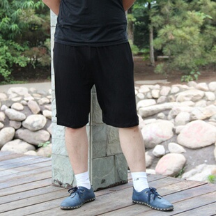 外穿运动加大加肥5分裤 直销夏季 家居睡裤 莫代尔薄款 男士