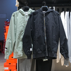 正品Nike耐克女子2024冬新款梭织防风运动连帽夹克外套FV7775-010