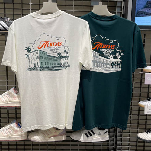 阿迪达斯短袖男运动休闲T恤