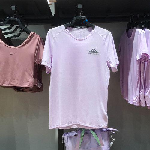 耐克男装2024夏新款速干短袖运动休闲跑步宽松透气T恤 DV9306-511