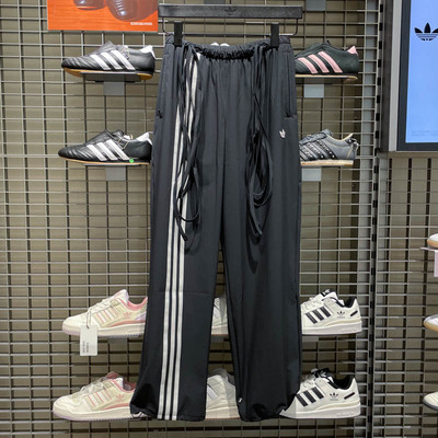 Adidas阿迪达斯女子2025夏季新款舒适百搭透气运动休闲长裤JV9727