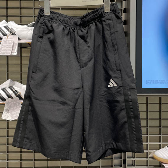 阿迪达斯男子梭织轻便运动短裤