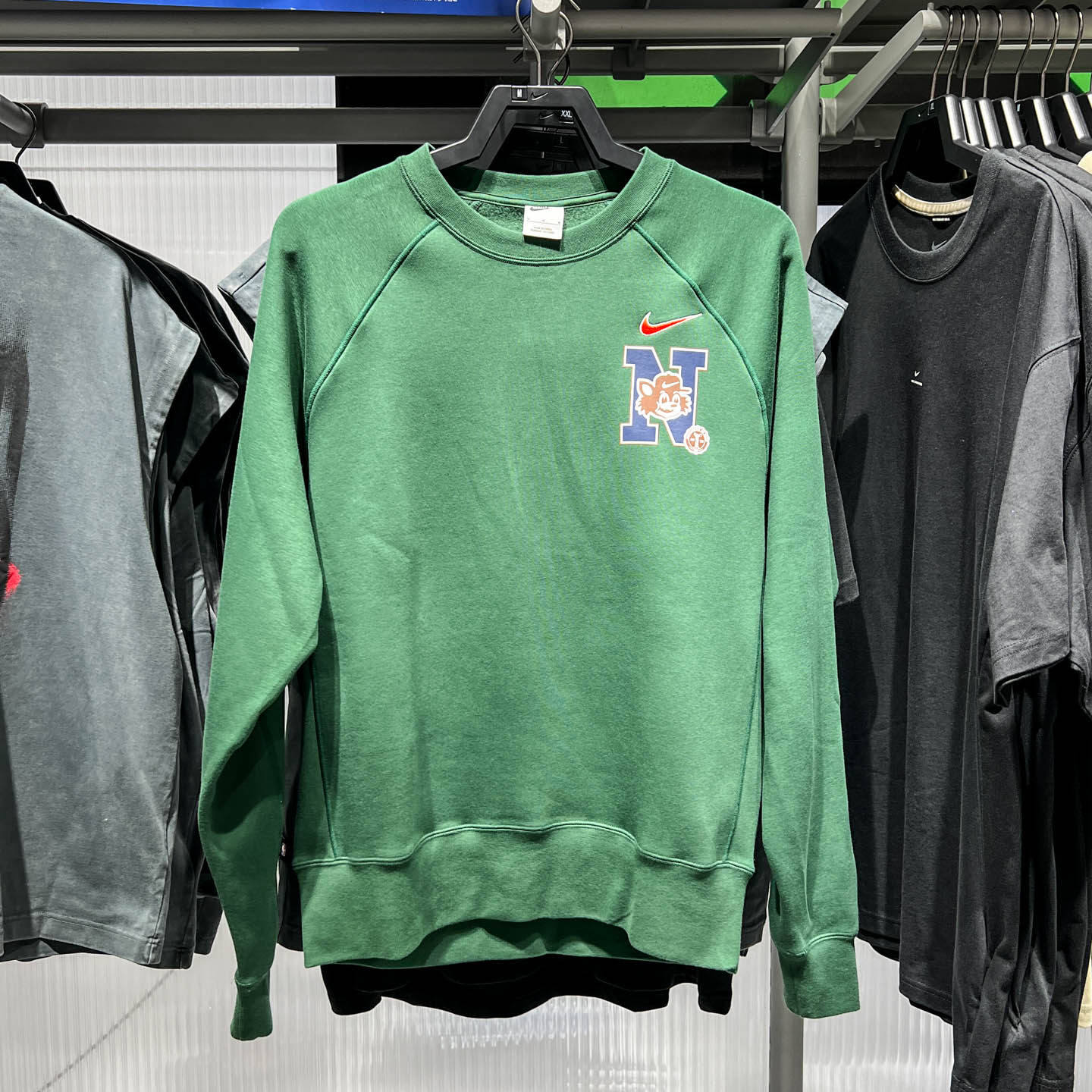 正品耐克男装2026年冬季复古宽松保暖加绒运动休闲卫衣IZ5515-323