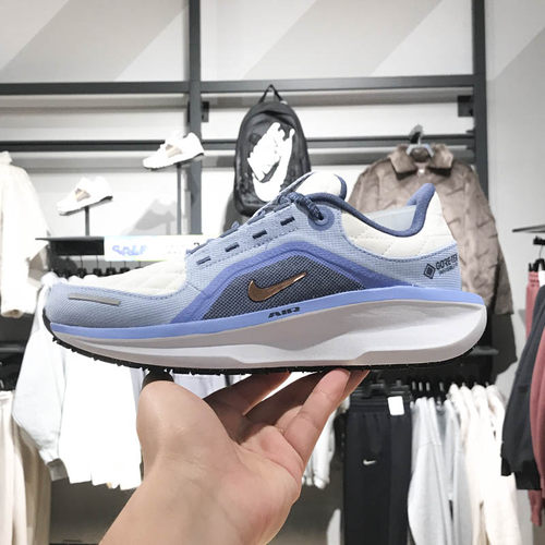 正品耐克女子2024冬新款Winflo 11防水公路休闲跑步鞋 FQ1359-002