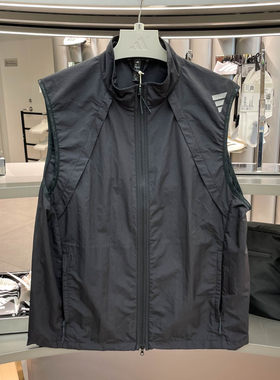正品阿迪达斯男子2026夏季新款舒适运动服休闲无袖背心马甲LC6367