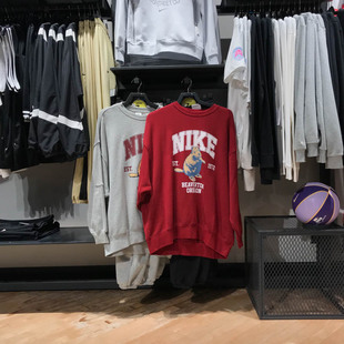 HV1742 Nike耐克女子2024冬季 舒适运动百搭圆领套头衫 时尚 063 新款