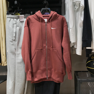 218 Oversize风加绒保暖休闲连帽外套DQ5759 耐克女子2024冬季 新款