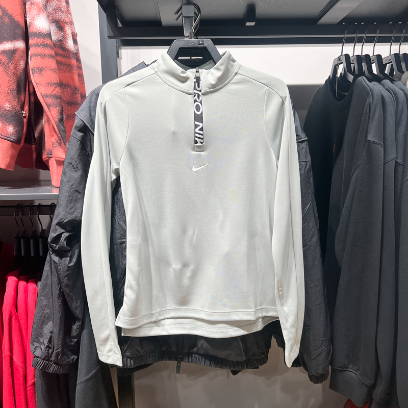 Nike耐克女童2025春新款百搭速干透气训练运动长袖上衣FN9025-370