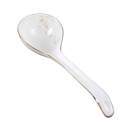 骨瓷汤勺大号盛汤家用粥勺子