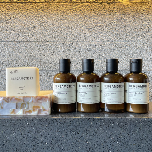 奢华五星级柏悦酒店LE LABO BERGAMOTE22洗发液润肤露香皂
