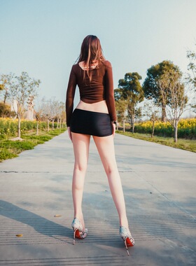 职业包臀裙辣妹半身小短裙超短裙夏季