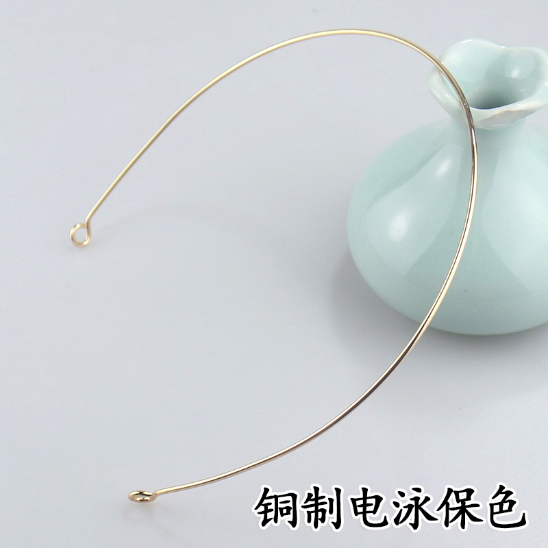 高端铜质电泳保色单层发冠