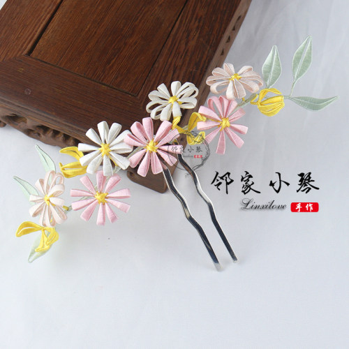 手工diy缠花L69小雏菊材料包