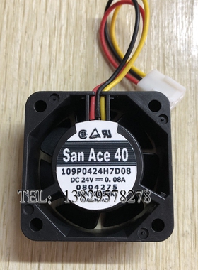 109P0424H7D08 A90L-0001-0441全新 24V 4015 发那科系统专用风扇