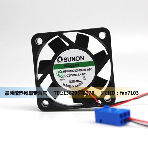 SUNON MF40102VX-Q00U-A9D 24V 4CM 4010 1.44W 变频器散热风扇