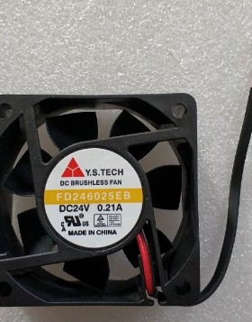 Y.S.TECH元山 FD246025EB 6CM 6025 24V 0.21A 工控机 变频器风扇