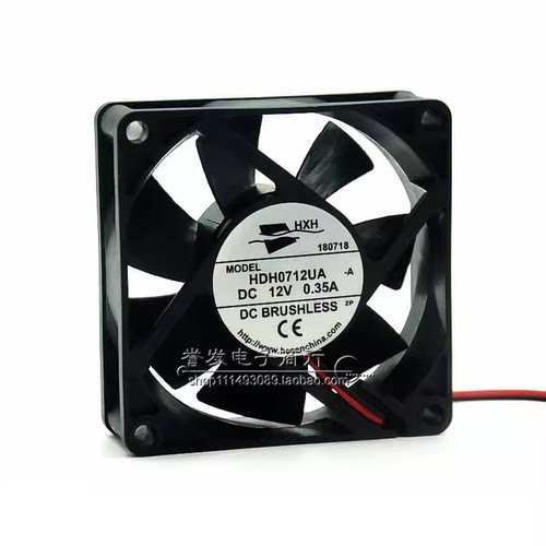 全新原装/HXH 7025 7CM HDH0712UA-A 12V 0.35A 机箱电源散热风扇