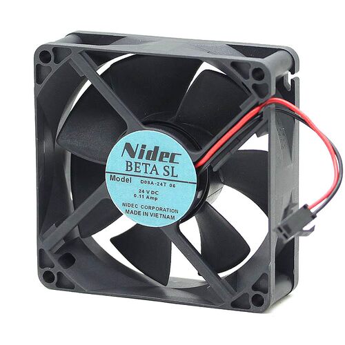原装ABB变频 Nidec 8025 D08A-24TU 06 24V DC 0.11A 8cm风扇
