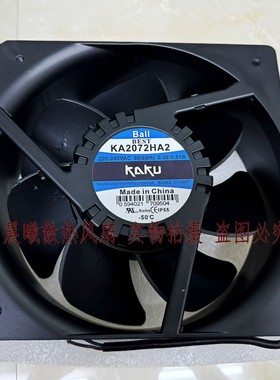 卡固KAKU风机KA2072HA2 AC220V 0.38A BALL滚珠轴承交流风机20CM