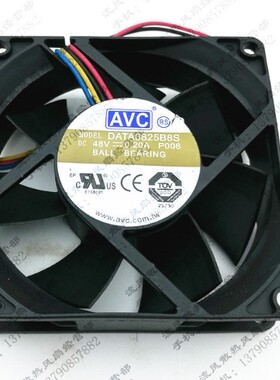 AVC 8025 8CM 48V 0.20A DATA0825B8S P006四线中兴设备专用风扇