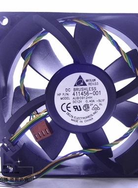 原装 台达 AFB0912HH 9025 12V 0.4A 双滚珠 4线温控机箱电源风扇