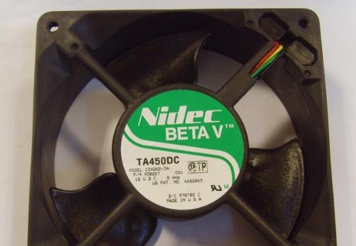 日本NIDEC TA450DC C34262-34 12038 12V 0.8A服务器风扇