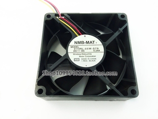8CM 变频器风扇 05W 大风量 8025 厘米 0.24A 24V S79 3110RL NMB