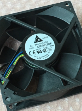 正品 台达 AFC0912DF U7581 12V 1.43A 9032 9CM 4线 PWM散热风扇