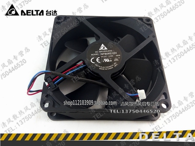 台达 NFB08512H 8525 12V 0.23A 8CM/厘米投影机散热风扇