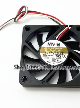 AVC 6010 12V 0.19A 6CM 6厘米 CPU 机箱 服务器风扇 F6010B12HS
