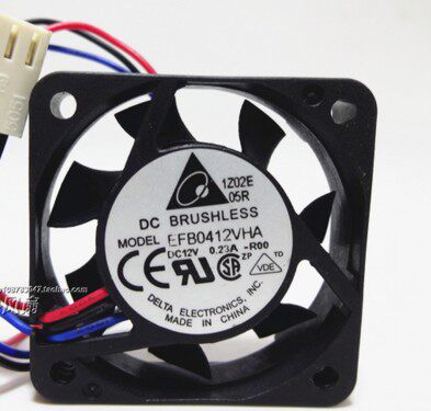台达 4010 EFB0412VHA ROO 4CM 双滚珠12V 0.23A  大风量风扇